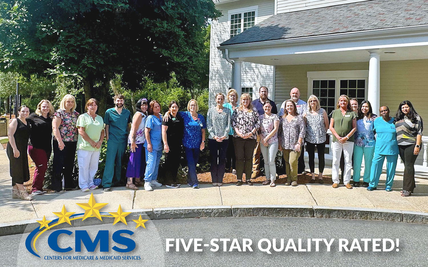 Masconomet Healthcare Center Team Earns a Five-Star Rating from the Centers for Medicare & Medicaid Services.